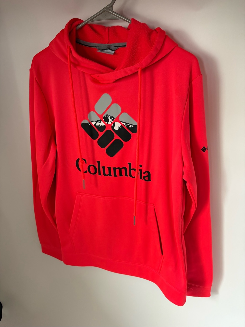 Columbia Women’s Bright Red Logo Cowl Neck Hoodie